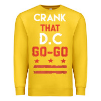 Lemon vintage washington d.c crank that go go music design gift. t shirt Premium Sweatshirt - linhVisuals