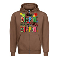 Chestnut chip dippin' margarita sippin' Zipper Hoodie - JahusDesignShop