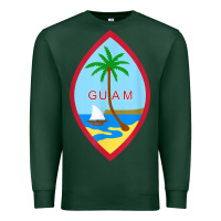 Guam Coat Of Arms Souvenir Gift Flag Chamorro T Shirt Premium Sweatshirt | Teevron