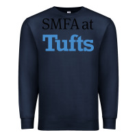 Navy SMFA at Tufts Premium Sweatshirt - linhVisuals