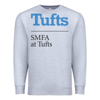 Heather Grey SMFA at Tufts Premium Sweatshirt - linhVisuals