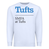 White SMFA at Tufts Premium Sweatshirt - linhVisuals