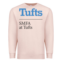 Pale Pink SMFA at Tufts Premium Sweatshirt - linhVisuals