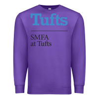 Purple SMFA at Tufts Premium Sweatshirt - linhVisuals