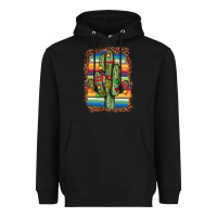 Black Christmas cactus Heavyweight Hoodie - JahusDesignShop