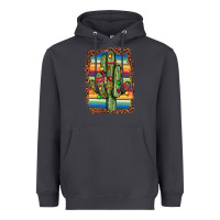 Smoke Christmas cactus Heavyweight Hoodie - JahusDesignShop