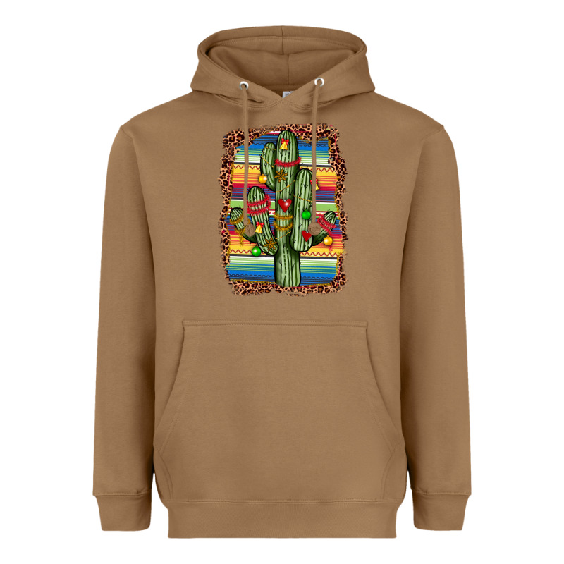 Christmas Cactus Heavyweight Hoodie by JahusDesignShop | Teevron