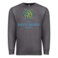 Charcoal Heather bryn mawr school Premium Sweatshirt - linhVisuals