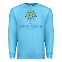 Ocean Blue bryn mawr school Premium Sweatshirt - linhVisuals