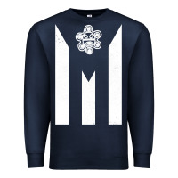 Navy puerto rico taino taina sun puerto rican flag pride boricua pullover h Premium Sweatshirt - linhVisuals