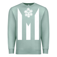 Seafoam puerto rico taino taina sun puerto rican flag pride boricua pullover h Premium Sweatshirt - linhVisuals