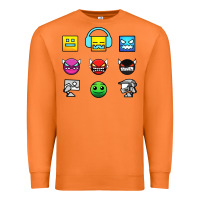 Carrot geometry dash insane Premium Sweatshirt - linhVisuals