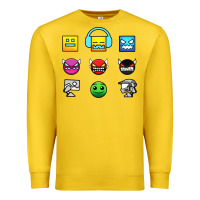 Lemon geometry dash insane Premium Sweatshirt - linhVisuals