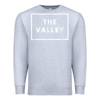 Heather Grey san fernando valley sfv valley los angeles trendy design t shirt Premium Sweatshirt - linhVisuals