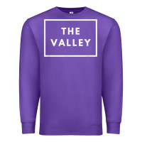 Purple san fernando valley sfv valley los angeles trendy design t shirt Premium Sweatshirt - linhVisuals