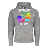 Cloud Rock Different Not Less Daisy Autism Puzzle Vintage Hoodie - CowhideDigitalArt