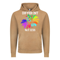 Vintage Camel Different Not Less Daisy Autism Puzzle Vintage Hoodie - CowhideDigitalArt
