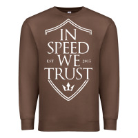 Chestnut in speed we trust Premium Sweatshirt - linhVisuals