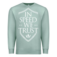 Seafoam in speed we trust Premium Sweatshirt - linhVisuals