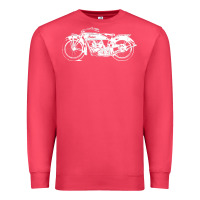 Cardinal indian scout motorcycle Premium Sweatshirt - linhVisuals