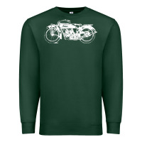 Sports Green indian scout motorcycle Premium Sweatshirt - linhVisuals