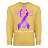 Antique Gold pancreatic cancer t shirtfaith hope love pancreatic cancer warrior t s Premium Sweatshirt - linhVisuals