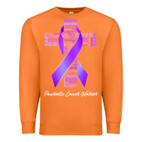 Carrot pancreatic cancer t shirtfaith hope love pancreatic cancer warrior t s Premium Sweatshirt - linhVisuals