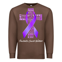 Chestnut pancreatic cancer t shirtfaith hope love pancreatic cancer warrior t s Premium Sweatshirt - linhVisuals