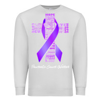 Dove Grey pancreatic cancer t shirtfaith hope love pancreatic cancer warrior t s Premium Sweatshirt - linhVisuals