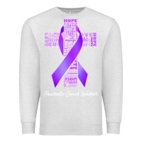 Oatmeal Heather pancreatic cancer t shirtfaith hope love pancreatic cancer warrior t s Premium Sweatshirt - linhVisuals