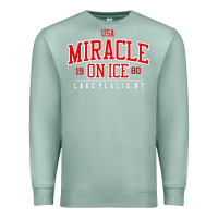 Seafoam miracle on ice Premium Sweatshirt - linhVisuals
