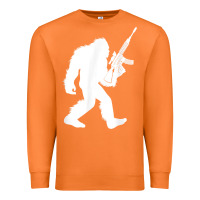 Carrot bigfoot with rifle sasquatch 2nd amendment gun t shirt Premium Sweatshirt - linhVisuals