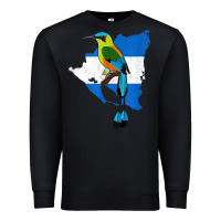 Black nicaragua guardabarranco, nicaragua t shirt Premium Sweatshirt - linhVisuals