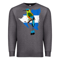 Charcoal Heather nicaragua guardabarranco, nicaragua t shirt Premium Sweatshirt - linhVisuals