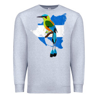Heather Grey nicaragua guardabarranco, nicaragua t shirt Premium Sweatshirt - linhVisuals