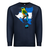 Navy nicaragua guardabarranco, nicaragua t shirt Premium Sweatshirt - linhVisuals