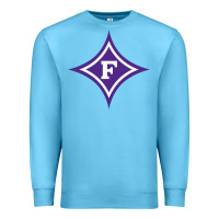 Ocean Blue furma Premium Sweatshirt - linhVisuals