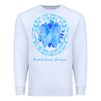 White prostate cancer awareness t shirtprostate cancer awareness we don't kn Premium Sweatshirt - linhVisuals