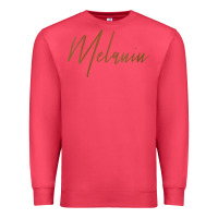 Cardinal womens melanin for black history v neck t shirt Premium Sweatshirt - linhVisuals