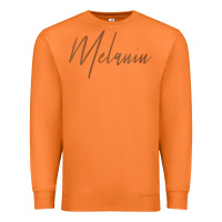 Carrot womens melanin for black history v neck t shirt Premium Sweatshirt - linhVisuals