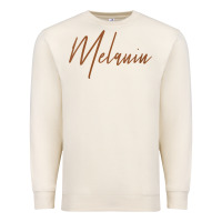 Sandshell womens melanin for black history v neck t shirt Premium Sweatshirt - linhVisuals