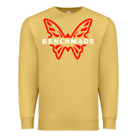 Antique Gold Benchmade Premium Sweatshirt - linhVisuals