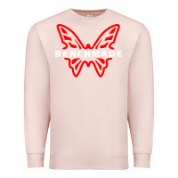 Pale Pink Benchmade Premium Sweatshirt - linhVisuals