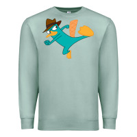 Seafoam perry the platypus Premium Sweatshirt - linhVisuals