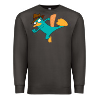 Smoke perry the platypus Premium Sweatshirt - linhVisuals