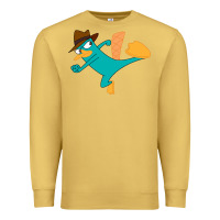 Antique Gold perry the platypus Premium Sweatshirt - linhVisuals