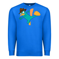 True Royal perry the platypus Premium Sweatshirt - linhVisuals