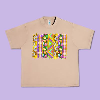 Easter Brushstrokes Urban Heavy Tee Designed By Bundleandbundleshop