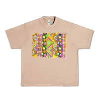 Burro Easter Brushstrokes Urban Heavy Tee - BundleAndBundleShop