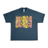 Midnight Navy Easter Brushstrokes Urban Heavy Tee - BundleAndBundleShop